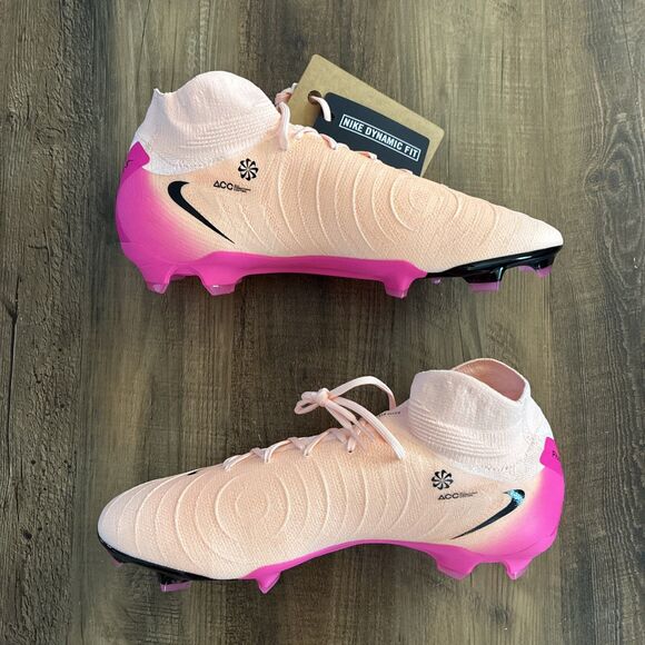 Nike Phantom Luna II Pro FG Crimson Tint Pink Men Size 11 Soccer FJ2575-800
